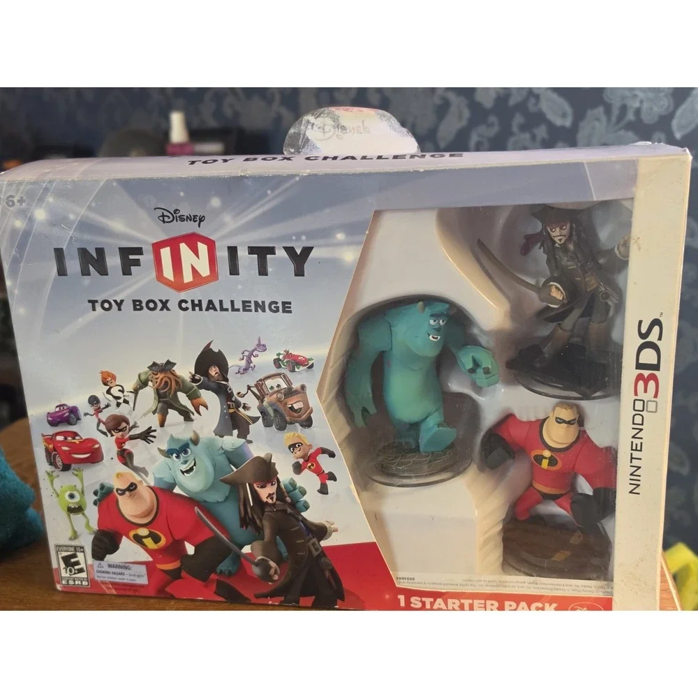 NEW Disney Infinity‎ Nintendo 3DS Toy Box Challenge Video Game Starter Pack 3DS
